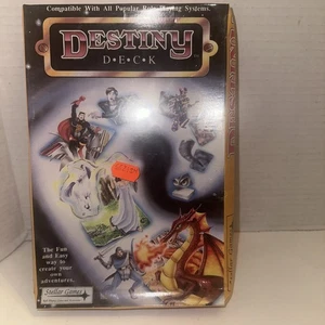 Destiny Deck Stellar Games Deck 0040 mit Box und Anleitung RPG 1993 Neu - Bild 1 von 4