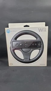 Brandneu Sealed Nintendo Wii Wheel Sealed In Box Schwarz Lenkung Mario Kart - Bild 1 von 9