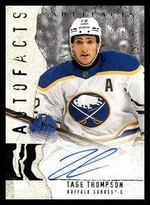 2025-26 UD Artifacts Autofacts AF-TT Tage Thompson, Buffalo Sabres **SP** - Picture 1 of 2
