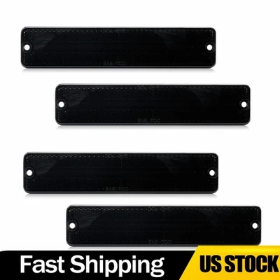 4X Smoked Front Rear LED Side Marker Lights For 1984-1991 Jeep Grand Wagoneer - Image 1 of 4