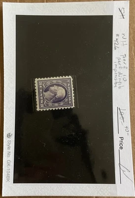 1913-15 US Washington 3c Stamp | Sc #426 Mi #209K SG #434 | MNH Full OG Awesome - Image 1 of 4