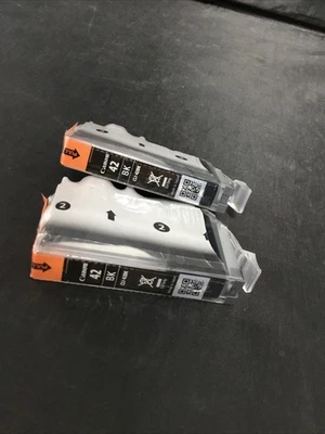 Genuine Canon CLI-42 Black Ink Cartridges - (2 PACK) - Image 1 of 4