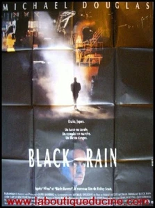 BLACK RAIN Affiche Cinéma / Movie Poster RIDLEY SCOTT MICHAEL DOUGLAS - Imagen 1 de 1