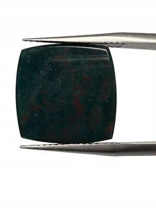 DIASPRO DI SANGUE nero piatto televisore 16x16 mm per gioielli - Imagen 1 de 4