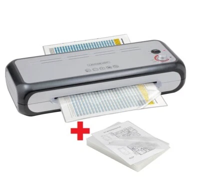 LMG Digilam 240 Laminiergerät A4 *GRATIS 100 Laminierfolien A4 80 mic glänzend*