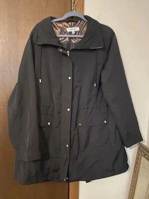 Nine West Woman’s Trench Coat 1X - Image 1 of 4