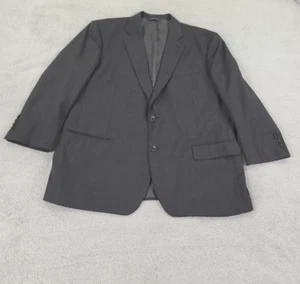 Brooks Brothers 1818 Suit Jacket Mens 46R Madison Gray USA Trabaldo Togna Makers - Picture 1 of 23
