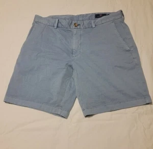 Vineyard Vines 9” Stretch Breaker Short Sz 35 Light Blue Classic Fit - Picture 1 of 5