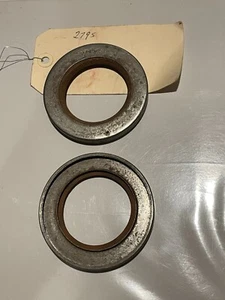 NORS 1938 FORD 1 1/2 TON TRUCK FRONT WHEEL SEALS 81T-1190 - Picture 1 of 1