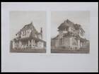 Vieux-Moulin, Villa Roger Miclos - 1906 -Planche Architecture- Breffendille