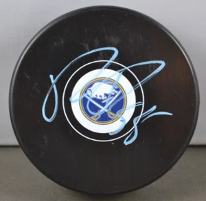 Rasmus Ristolainen Sabres Autographed Puck w/ Dave & Adam's COA 123021MGL - Picture 1 of 3