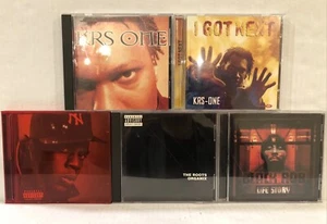 Lot 5 Rap Hip Hop The Roots KRS-ONE Black Rob #1 - Picture 1 of 6