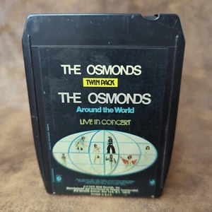 The Osmonds Around The World Live In Concert 8 Track 1975 - Picture 1 of 4