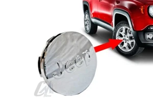 COPRIMOZZO ORIGINALE JEEP RENEGADE CROMATO STEMMA CERCHI IN LEGA 63mm 735604676 - Imagen 1 de 7