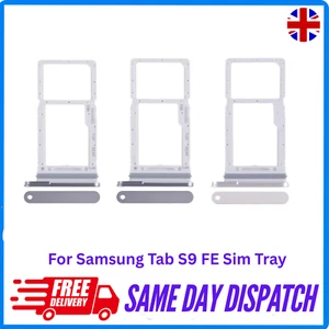 Samsung Galaxy Tab S9 FE (SM-X516) LTE supporto vassoio scheda SIM microSD - Stock Regno Unito - Foto 1 di 1