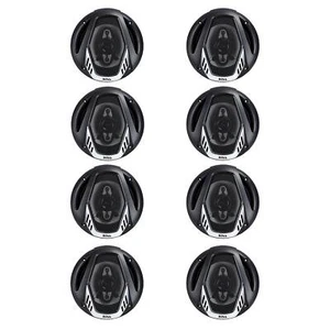 BOSS NX654 6.5" 400W 4-Way Car Audio Coaxial Speakers Stereo, Black (8 Speakers) - Picture 1 of 9