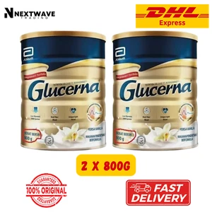 2 Lattine Glucerna Nutrizione per Gestione Diabetici Latte in Polvere 800g Vaniglia - Foto 1 di 7