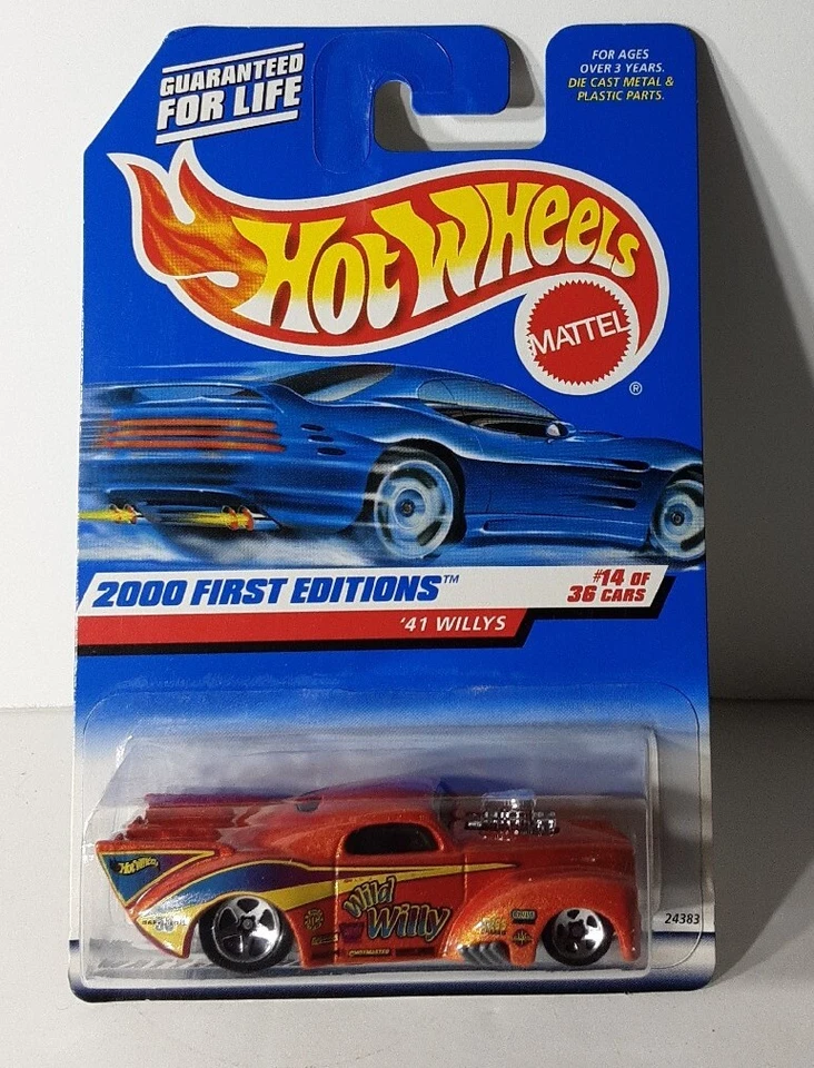 2000 Hot Wheels 24392 First Editions 1999 Isuzu VehiCROSS 16 of 36 Cars