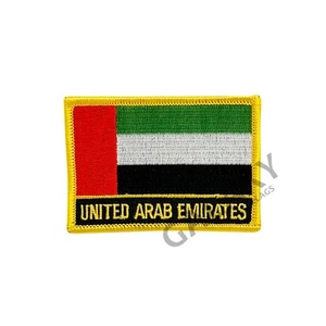 United Arab Emirates Patch / United Arab Emirates UAE Flag / Iron On - Picture 1 of 1