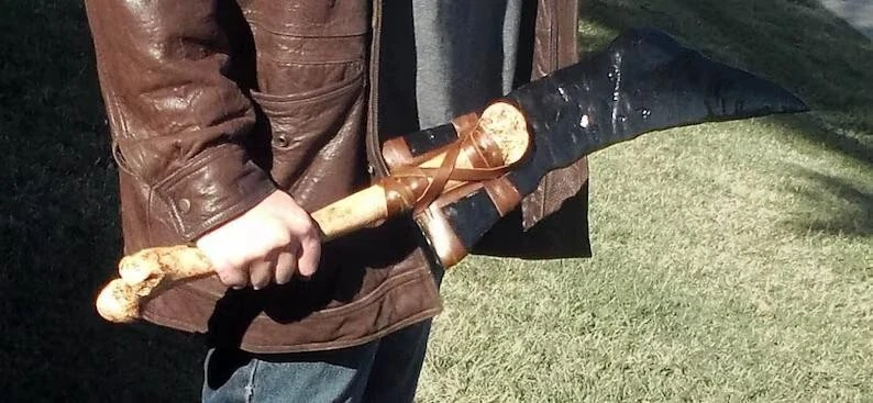 Supernatural 炼狱刀片 - Dean's 树脂和骨复制品 — 第 1/1 张图片