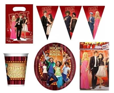 High School Musical ~ Birthday Party Supplies - Tableware & Decorations - Image 1 of 2