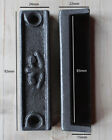 Cast Iron Rim Lock Door Keep ~ 92Mm British Made Victorian Rimlock Keeps ~ Kp05