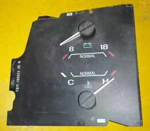 OEM Ford Ranger Temperature & Voltage Gauge Bronco II Explorer F37F-10E853-FC - Picture 1 of 7