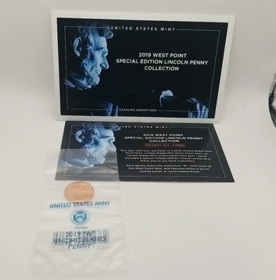 2019 West Point Special Edition Lincoln Penny Collection #3712 - Image 1 of 4