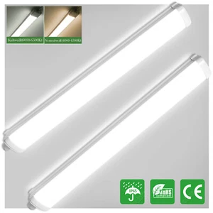 LED Leuchtstoffröhre 60/120/150cm Feuchtraumleuchte Deckenleuchte Neonlampe IP65 - Bild 1 von 81