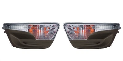 FIT NISSAN ALTIMA SEDAN 2013-2015 LEFT RIGHT SIGNAL LIGHT + COVER BUMPER 4PC SET Foto 1 de 3
