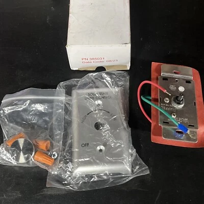 LOT OF 3 - RAFFEL FSC6-120 385031 SOLID STATE VARIABLE SPEED FAN MOTOR CONTROL - Image 1 of 2