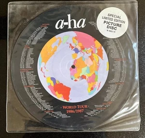 Aha - Hunting High And Low - 12” Picture Disc MINT/Unplayed - Picture 1 of 2
