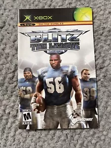 Blitz The League (Instruction Manual Only) Xbox Authentic - Picture 1 of 2