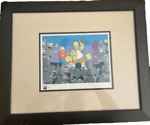 Officially Licensed Artwork:Itchy & Scratchy Land: Trapped (Giclee). Limited run - Picture 1 of 5