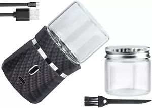Electric Grinder Automatic Mini Size Spice Crusher Herbal Grinder with 2PCS Glas - Picture 1 of 12