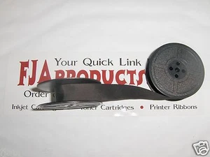 Royal Gray Magic Portable Typewriter Spool Ribbon BLACK - Picture 1 of 2