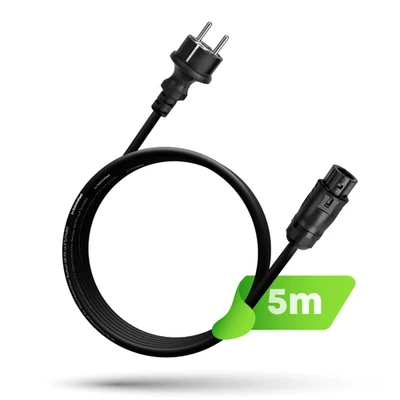 SOVINAR 5m Anschlusskabel Betteri BC01 Schuko Wechselrichter PV Balkonkraftwerk 0% MwSt