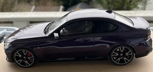 GT504 BMW M240i Coupe G87  Metallic Lila 1:18 GT Spirit - Bild 1 von 5