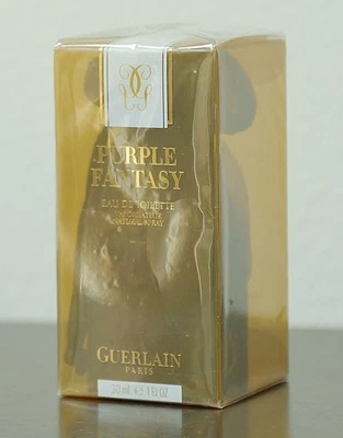 Antigo ** PURPLE FANTASY por GUERLAIN ** spray Eau de Toilette 30 ml ~ 1 oz EDIÇÃO LIMITADA. 2001 *LEIA - Imagem 1 de 4