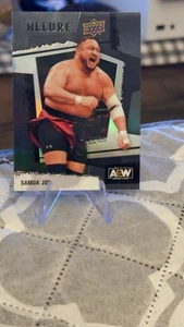 2022 Upper Deck Allure AEW - Samoa Joe #27 Black Rainbow - Picture 1 of 2