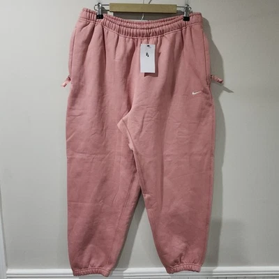 Pantalones de vellón de peso pesado Nike Solo Swoosh DX1364-618 grandes para hombre nuevos con etiquetas $100 Foto 1 de 3