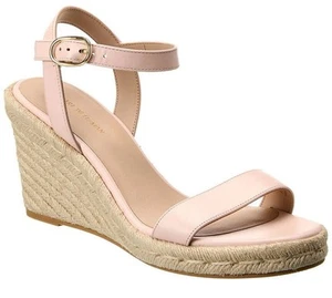 Stuart Weitzman Teddi Keilabsatz Espadrille Knöchelriemen Sandale Schuhe 12 495 $ selten - Bild 1 von 9