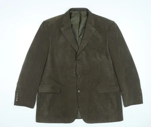 Marks and Spencer Men's Green 44 Chest Blazer Jacket Regular Fit - Picture 1 of 12