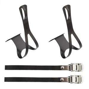 SUNLITE Racing Toe Clips Large Black for Bicycle Pedals - Picture 1 of 1