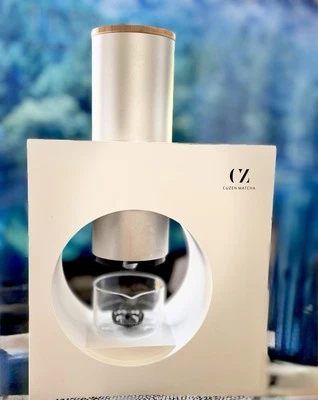  Cuzen 抹茶自动机,新鲜抹茶茶 CZ 全新 带盒 — 第 1/4 张图片