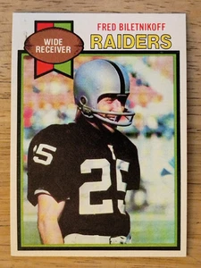 1979 Topps #305 Fred Biletnikoff (NM) - Bild 1 von 2