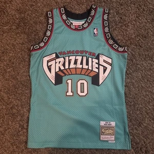 Mitchell & Ness Vancouver Grizzlies Mike Bibby Swingman Jersey Men’s Size Medium - Picture 1 of 6