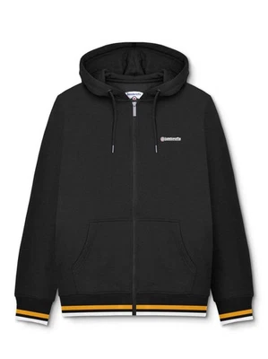 Lambretta Mens Black Gold Zip Hoodie - Image 1 of 4