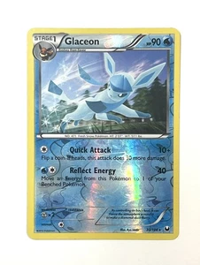 Glaceon 30/108 Dark Explorers Reverse Holo LP+/Nm- Light Play Plus - Eeveelution - Picture 1 of 6