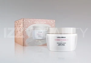 Laura Mercier Ambre siero alla vaniglia crema corpo Jumbo nuovo con scatola 13,53 once 400 ml - Foto 1 di 1